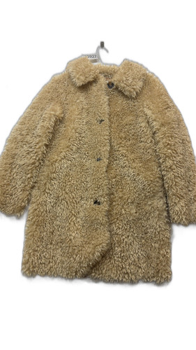 Zara beige mantel teddybär - beige,
