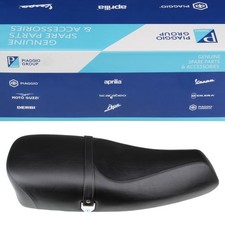 Sitzbank schwarz original für Piaggio Vespa PX 80-200 PE Lusso MY