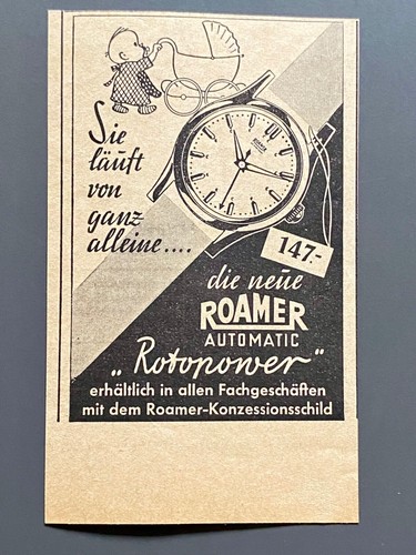 1956 roamer automatic - 1956,