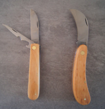 Montagemesser Taschenmesser Holzgriff Klappmesser PROFI Messer GERLACH