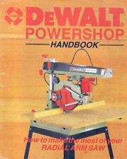 DeWalt DW320 Radialarmsäge - Betriebsanleitung   PDF vom Original