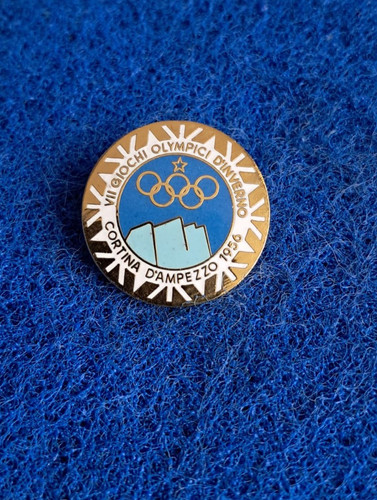 Olympia pin cortina 1956 - pin, –