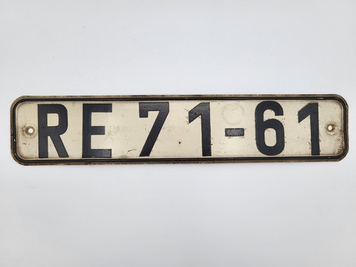 Kennzeichen nummernschild ddr - kennzeichen,
