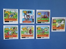 Ferrero Hanuta "Asterix - Die Olympischen Spiele" - 7 x Sammelbilder von 2000
