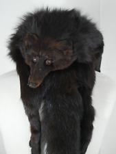 100% FUCHSPELZ Stola Kragen Schal Groß Elegant Volumen Hochwertig WOW!