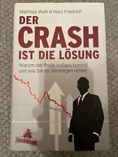 Der Crash ist die Lösung -