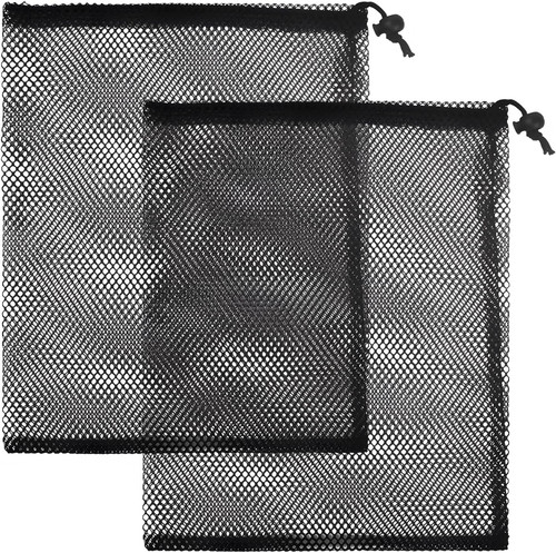 Nylon netzbeutel mit kordelzug - mit,