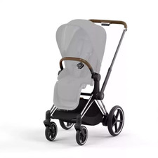 cybex PLATINUM e-PRIAM Rahmen Gestell Kinderwagen Chrome Brown Elektromotor 