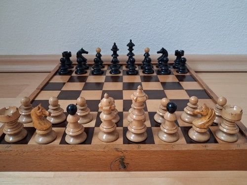 Antique coffee house chess - antique,