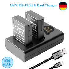 2x EN-EL14 EL14a Akku Für