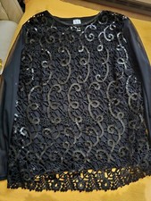 Alba Moda Paillettenshirt