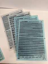 Letraset Sofortbeschriftung