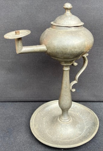Alte zinn lampe zinnleuchte - alte,