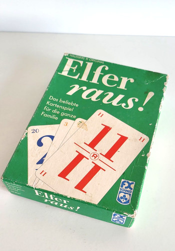 Elfer raus kartenspiel 1989 - raus,
