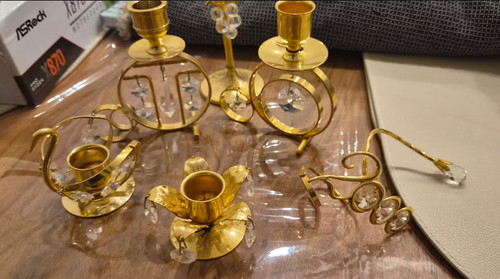 Kerzenständer swarovski - kerzenständer,