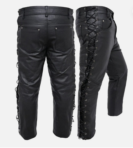 Herren schwarz leder - herren,