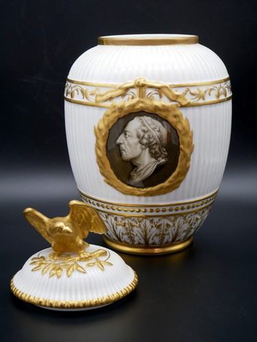 Old kpm deckelvase porzellan - kpm,