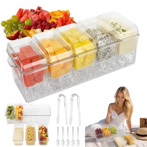 Salatbar set servierstation - salatbar,