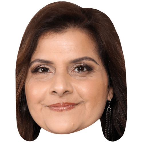 Nina wadia big head - nina, (smile)
