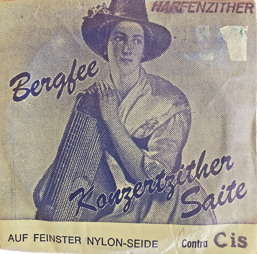 Bergfee harfenzither saite - bergfee, harfenzither-saite