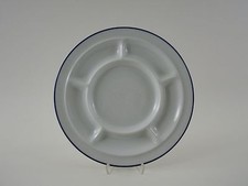 THOMAS SCANDIC FJORD Rand blau dunkelblau 6 x Fondueteller Fondue Teller