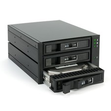 FANTEC BP-T2131, SAS & SATA Backplane für 3x 3,5"/2,5" HDD/SSD, schwarz