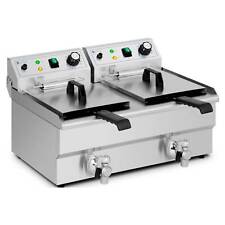 Friteuse Edelstahl Doppel