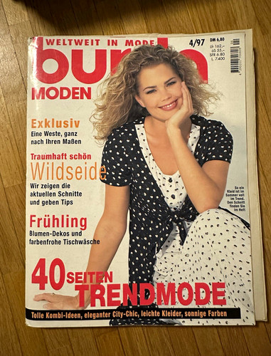 Burda moden ausgabe - moden,