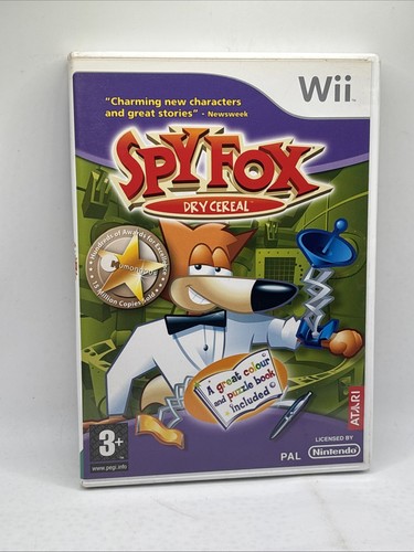 Spy fox dry cereal - fox, in