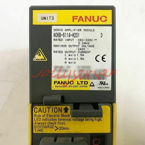 1pc used fanuc a06b - used, a06b-6114-h201