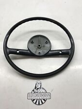 Lenkrad schwarz 2 Rillen