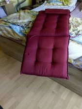 Doppler Hochlehner Auflage mit Kopfkissen 6998 Polster Gartenstuhl Kissen 8 cm 