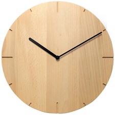 NATUHR Funk-Wanduhr Solide