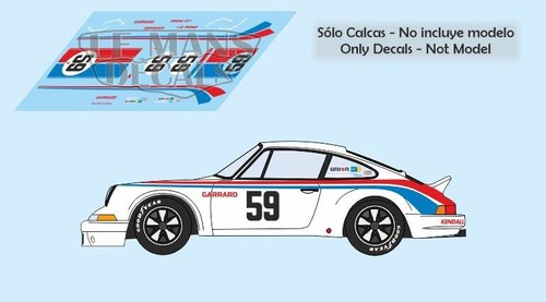 Decals porsche 911 carrera rsr - 911,