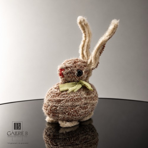 Antiker osterhase pappmache - antiker,
