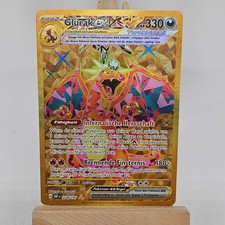 Pokemon Karte: Glurak EX 228/197 Obsidianflammen GOLD S. Rare Near Mint Deutsch