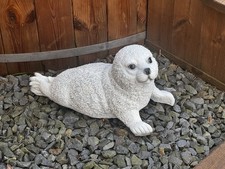 Seehund Robbe weiß 43cm