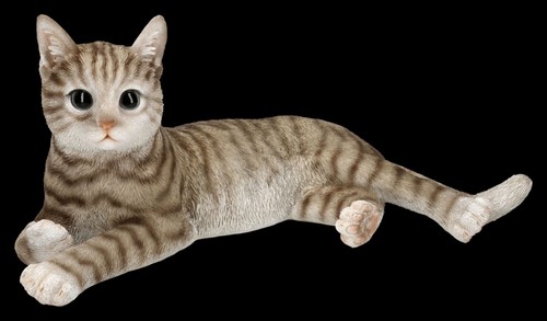 Gartenfigur hotant katze - -,
