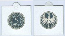 BRD 5 DM "Silberadler" PP (Wählen Sie zwischen den Jahren: 1964 - 1974 und DFGJ)