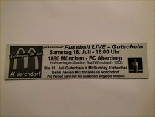 Sammler Ticket Friendly 2009