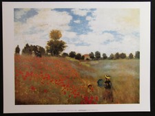 Papaveri ( Monet ), Kunstdruck 30 x 40 cm