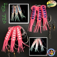 FLADEN Luminous Octopus System / Vorfach Rig - Dorsch Norwegen Köder 8/0 & 10/0