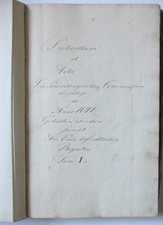 Protocollum et Acta, 1698