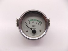 Manometer Instrument Öldruck Olie NL VDO 350471 002014 24V für Oldtimer LKW 