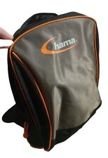 Hama Rucksack Slingbag Mit Einem Träger Schwarz/Grau/Orange Inkl Handytasche 
