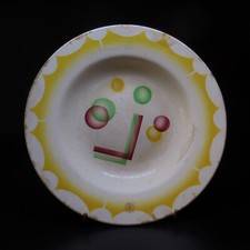 Teller Steingut Planeten DIGOIN SARREGUEMINES Art Modern Frankreich N8383