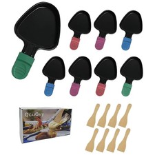 8er Raclette Pfannen Set aus