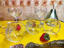 Nachtmann "Fleurie" grosser Champagner-Goblet-Schale Perfektes Dinner floral