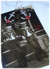 Rockabilly Sailor Comic Anker Sommer Ohrringe 50er 60er Vintage CatBalouJewelry