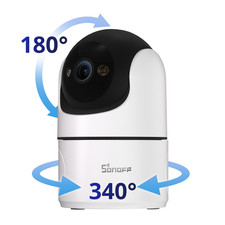 SONOFF WIFI IP Kamera 1080p WLAN Babyphone HD 360° Rotierend Überwachungskamera